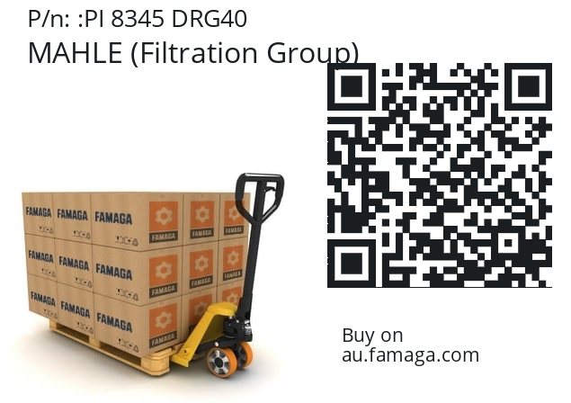   MAHLE (Filtration Group) PI 8345 DRG40
